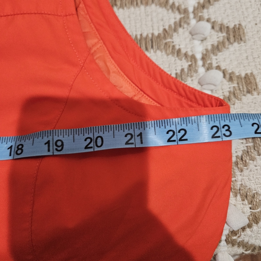 Cutter & Buck Orange Vest Sleeveless Jacket Full Zip-Up Women's XL Extra Large - Picture 12 of 14